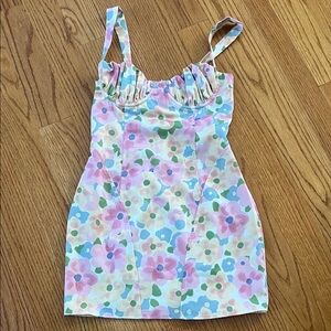 Princess Polly Pastel Floral Women’s Dress Size 4